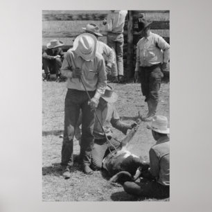 Vintage Farm Security Administration Print