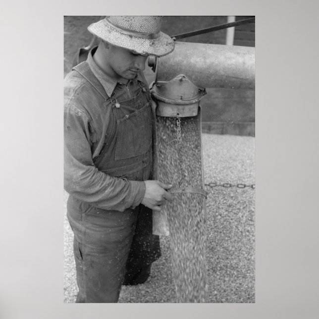 Vintage Farm Security Administration Print (Front)