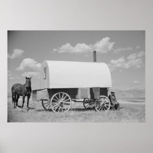 Vintage Farm Security Administration Print