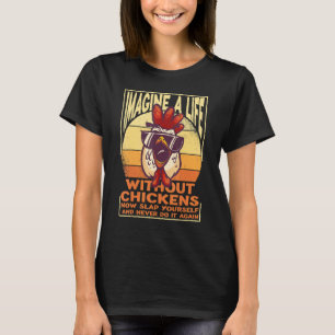Vintage Farmer Clothing For Chicken Coop Food Brot T-Shirt