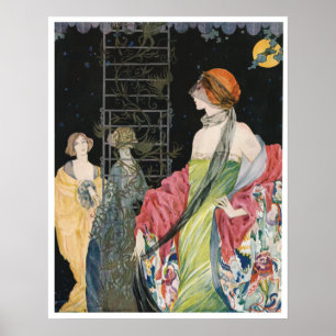 Vintage Fashion Advertising Poster