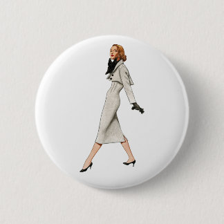 Vintage Fashion Image Button