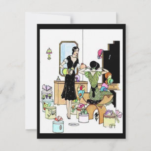 Vintage Fashion Invitation