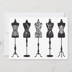 Vintage fashion mannequins