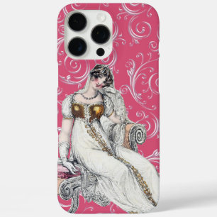 Vintage Fashion Plate iPhone 16 Pro Max Case