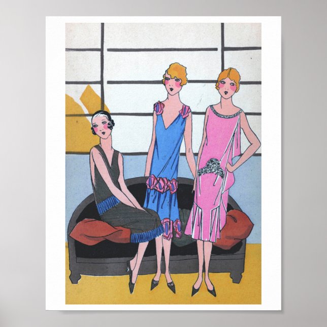 Vintage Fashion Poster (Front)