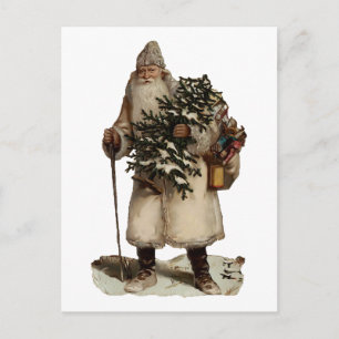 Vintage Father Christmas Postcard
