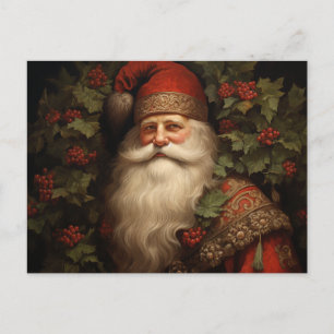Vintage Father Christmas Postcard