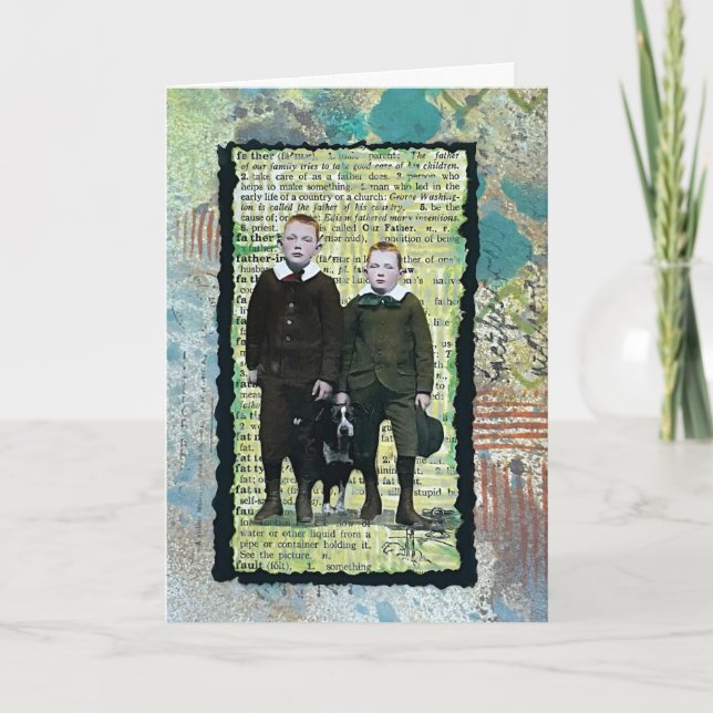 Vintage Father’s Day Card (Front)