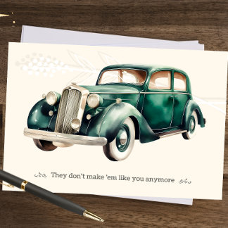 vintage fathers day card