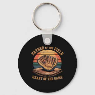 Vintage Father's Day - Father of the Field Key Ring
