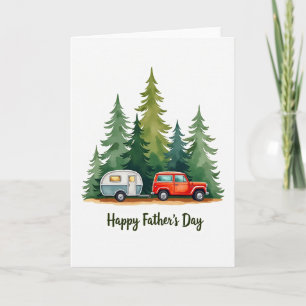 Vintage Fathers Day Getaway Card