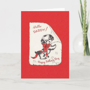 Vintage Father's Day Greeting Card