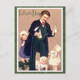 Vintage Father's Day Postcard