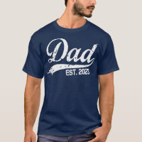Vintage Father's day Promoted to Dad est 2023