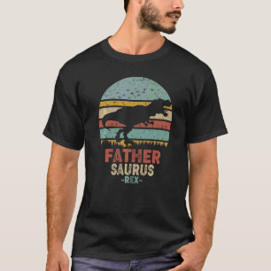 Vintage Fathersaurus Rex Dinosaur Costume Family M T-Shirt