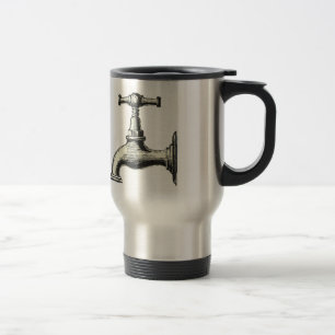Vintage Faucet Travel Mug