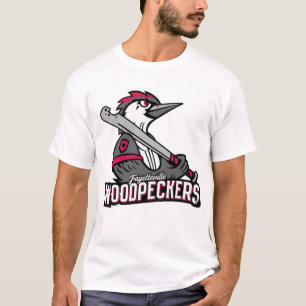 Vintage Fayetteville-Woodpeckers Logo T-Shirt