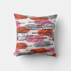 Vintage Feathers Pillow