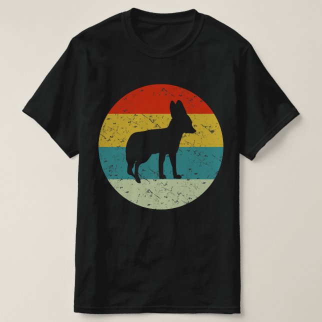 vintage fennece fox T-Shirt (Design Front)
