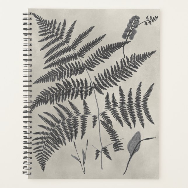 Vintage Ferns Planner (Front)