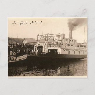 Vintage Ferries Postcard