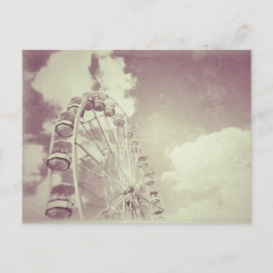 Vintage Ferris Wheel - Postcard