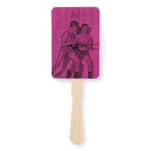 Vintage Fight For Love Pride Hand Fan