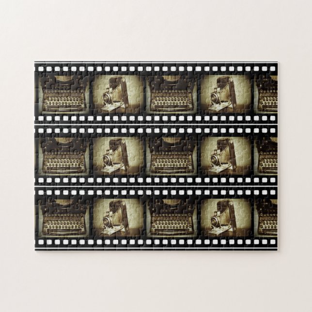 Vintage Film Jigsaw Puzzle (Horizontal)