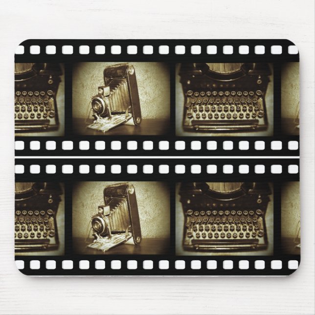 Vintage Film Mouse Pad (Front)