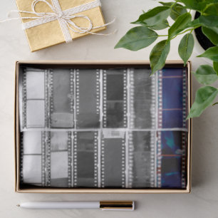 Vintage Film Negative Strips Photography Tissue Paper