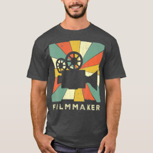 Vintage Filmmaker Retro T-Shirt
