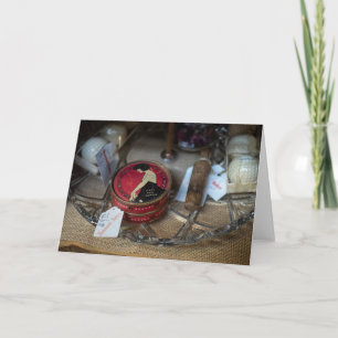 Vintage Finds: Antique Store Collection Card