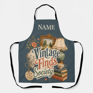 Vintage Finds Cottagecore Treasures Apron