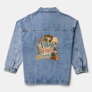Vintage Finds Cottagecore Treasures Denim Jacket