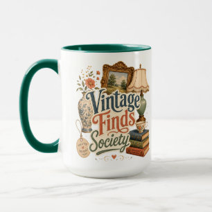 Vintage Finds Cottagecore Treasures Mug