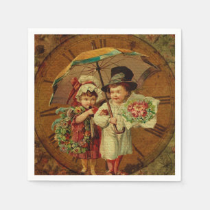 Vintage Fine Art Napkin