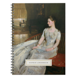 Vintage Fine Art Personalised Notebook