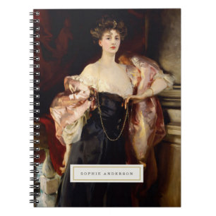 Vintage Fine Art Personalised Notebook