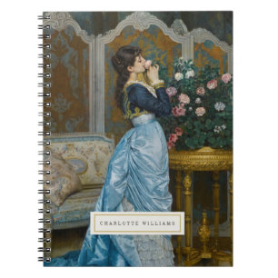 Vintage Fine Art Personalised Notebook