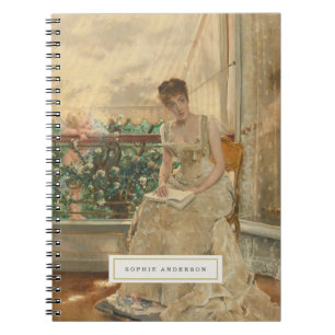 Vintage Fine Art Personalised Notebook