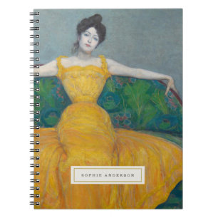Vintage Fine Art Personalised Notebook