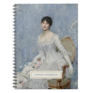 Vintage Fine Art Personalised Notebook