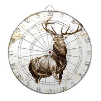 Vintage fineart F079 deer Dartboard
