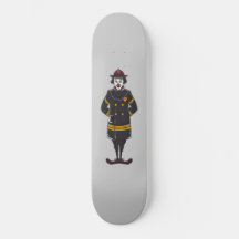 Vintage Fireman Clown 