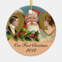 Vintage First Christmas Ornament