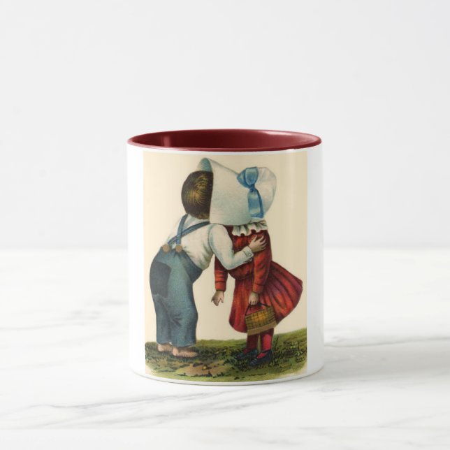 Vintage First Kiss Mug (Center)