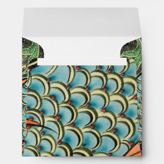 Vintage Fish design envelope