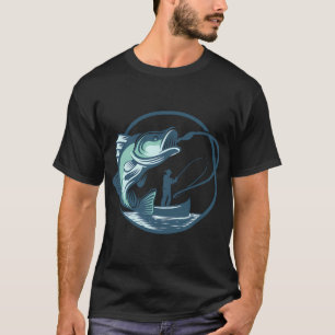 Vintage Fish Tattoo Style T-Shirt