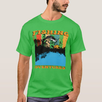Vintage Fishing Adventures friends T-Shirt